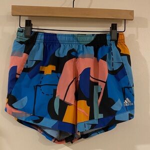 Adidas Kids Multicolor Athletic Shorts